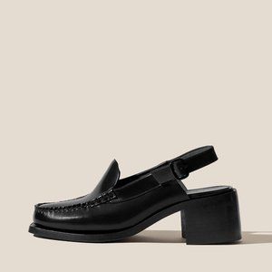 HEREU RAIGUER Heeled Slingback Loafer